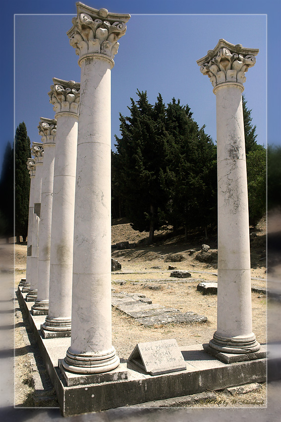 S�ulen des Askle�pion auf Kos