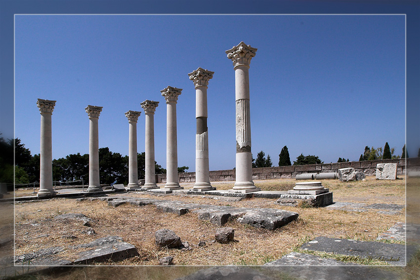 S�ulen des Askle�pion auf Kos