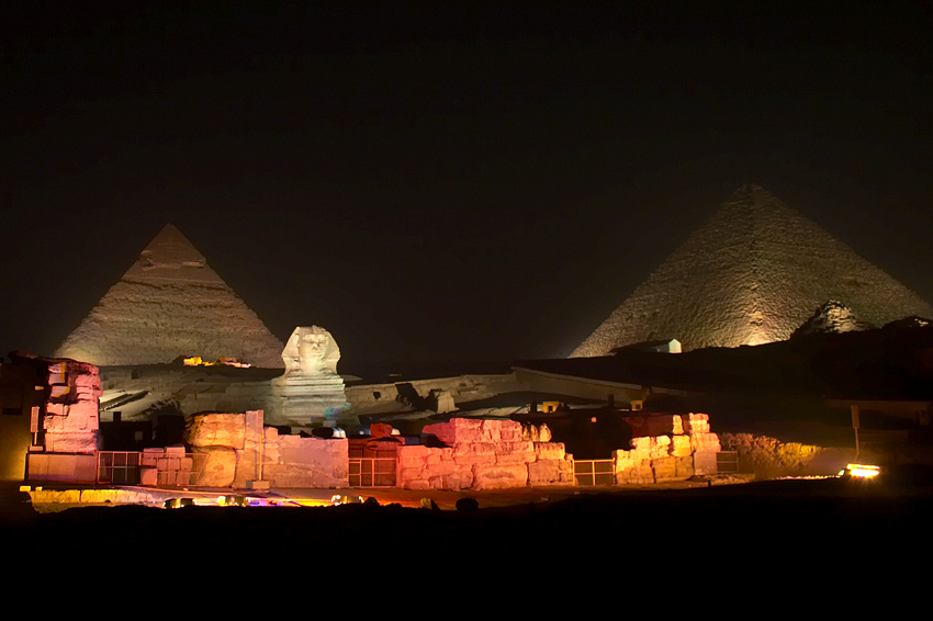 Sound & Light Show an den Pyramiden von Giza (012)