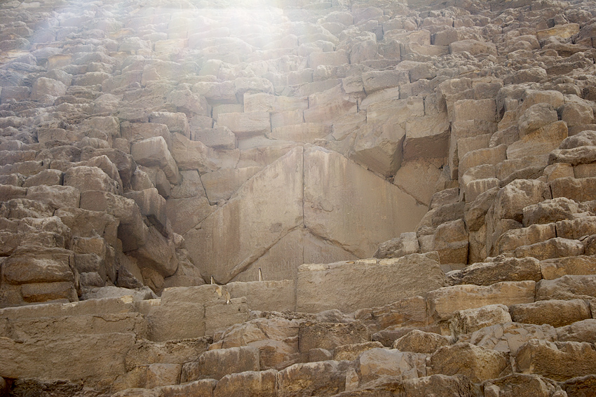 (066) Eingang der Cheopspyramide
